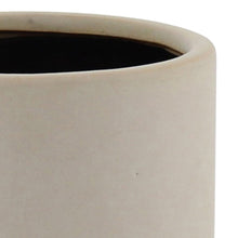 Load image into Gallery viewer, Round Ceramic Planter with Tripod Feet, Small, Set of 4, White