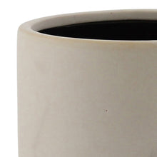 Load image into Gallery viewer, Round Ceramic Planter with Tripod Feet, Large, Set of 4, White