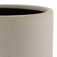 Load image into Gallery viewer, Round Ceramic Planter with Tripod Feet, Large, Set of 4, White