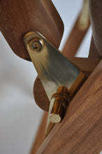 Load image into Gallery viewer, Katana 5-Position Recliner Armchair Close Up On Brass Hinge