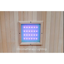Load image into Gallery viewer, Waverly 3-Person Outdoor Traditional Sauna 300D2 - Chromatherapy Lighting