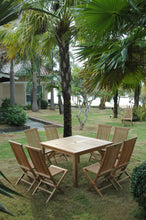 Load image into Gallery viewer, AndersonTeak - Windsor Classic Chair 9-Piece Folding Dining Set