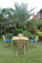 Load image into Gallery viewer, AndersonTeak - Windsor Comfort Chair 5-Piece Folding Dining Set
