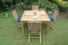 Load image into Gallery viewer, AndersonTeak - Windsor Comfort Chair 5-Piece Folding Dining Set