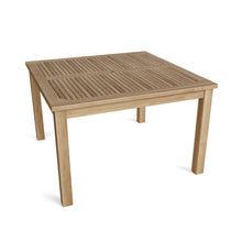 Load image into Gallery viewer, 47" Windsor Square Small Slat Dining Table