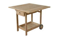 Load image into Gallery viewer, Danica Serving Table Trolley On White Background