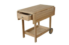 Load image into Gallery viewer, Danica Serving Table Trolley On White Background