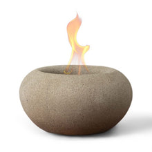 Load image into Gallery viewer, TerraFlame Stone Tabletop Fire Bowl - Sand