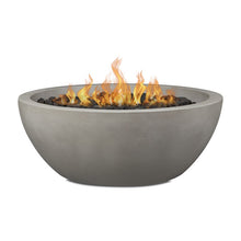 Load image into Gallery viewer, Havana Fire Bowl in Shade Color - Full Frontal View - Turned On
