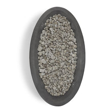 Load image into Gallery viewer, Banff Oval Fire Bowl - Shale - Full Width View Without Fire Lit