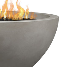 Load image into Gallery viewer, Havana Fire Bowl in Shade Color - Close Up On Edge To Show Texture And Curves
