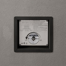 Load image into Gallery viewer, Havana Casual Square Fire Table - Flint - Close Up On Rear Showing Off Rotary Dial