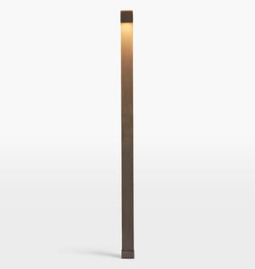 Boyleston LED Dark Bronze Single Path Light - Full Rear View