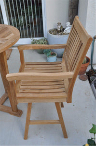 AndersonTeak - Rialto Swivel Bar Armchair