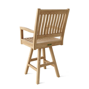 AndersonTeak - Rialto Swivel Bar Armchair