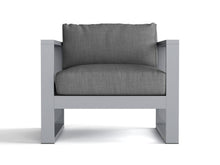 Load image into Gallery viewer, Lucca Armchair w/ Cushion On White Background