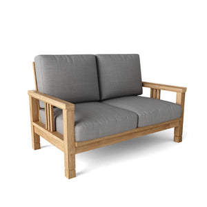 SouthBay Deep Seating Love Seat - Cast Slate