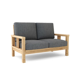 SouthBay Deep Seating Love Seat - Cast Charcoal