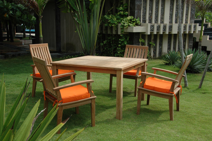 AndersonTeak - Windsor Brianna 5-Piece Dining Table Set