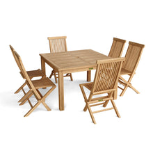 Load image into Gallery viewer, AndersonTeak - Windsor Classic Chair 7-Piece Folding Dining Set