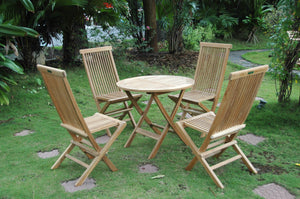 AndersonTeak - Windsor Classic 5-Piece Bistro Set