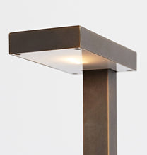 Load image into Gallery viewer, Hamlin LED Dark Bronze Single Path Light - Close Up On Hood
