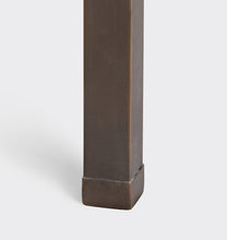 Load image into Gallery viewer, Hamlin LED Dark Bronze Single Path Light - Close Up On Leg Bottom